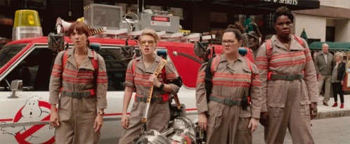 Ghostbusters reboot gif: Let's Go.