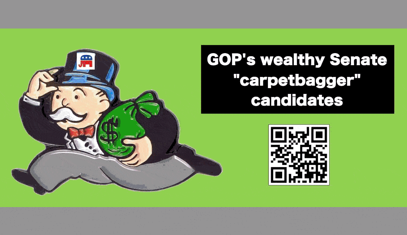 Outsiders with Deep Pockets: GOP's Super Rich Carpetbagging Senate Candidates
