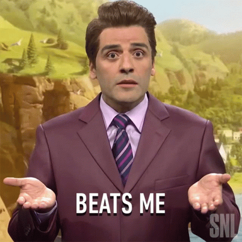 Beats Me Oscar Isaac GIF - Beats Me Oscar Isaac Saturday Night Live -  Discover & Share GIFs