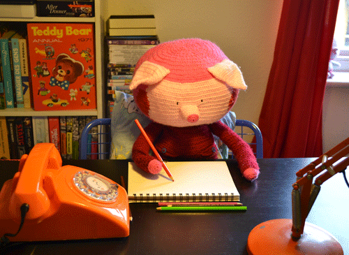 Studying Hand-Made GIF by Philippa Rice