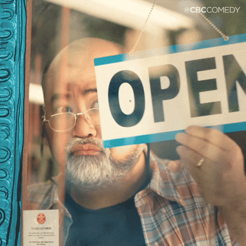 Good Night Goodbye GIF by CBC Good Night Goodbye GIF by CBC