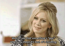 Hilary Duff Re-Created Her "That's So Gay" Commercial