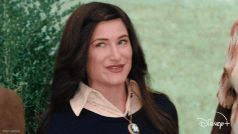 Agnes Harkness Wink GIFs - Find & Share on GIPHY