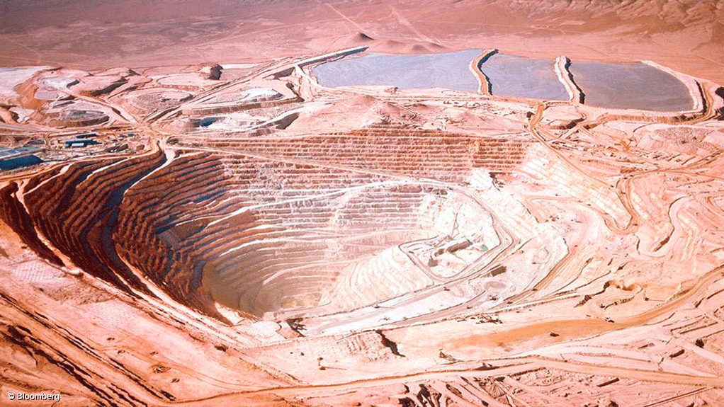 BHP Billiton's Escondida copper mine, in Chile