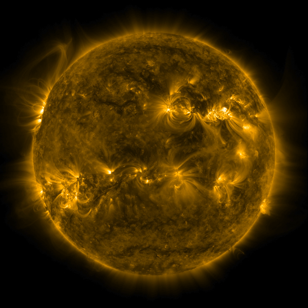 Image of an X-Class solar flare
