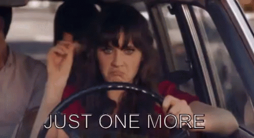 Just One More GIF - Just One Just One More Zooey Deschanel - Discover &  Share GIFs