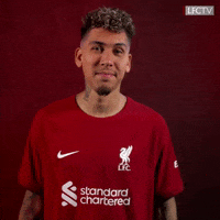 Not For Me Shrug GIF by Liverpool FC - Find & Share on GIPHY