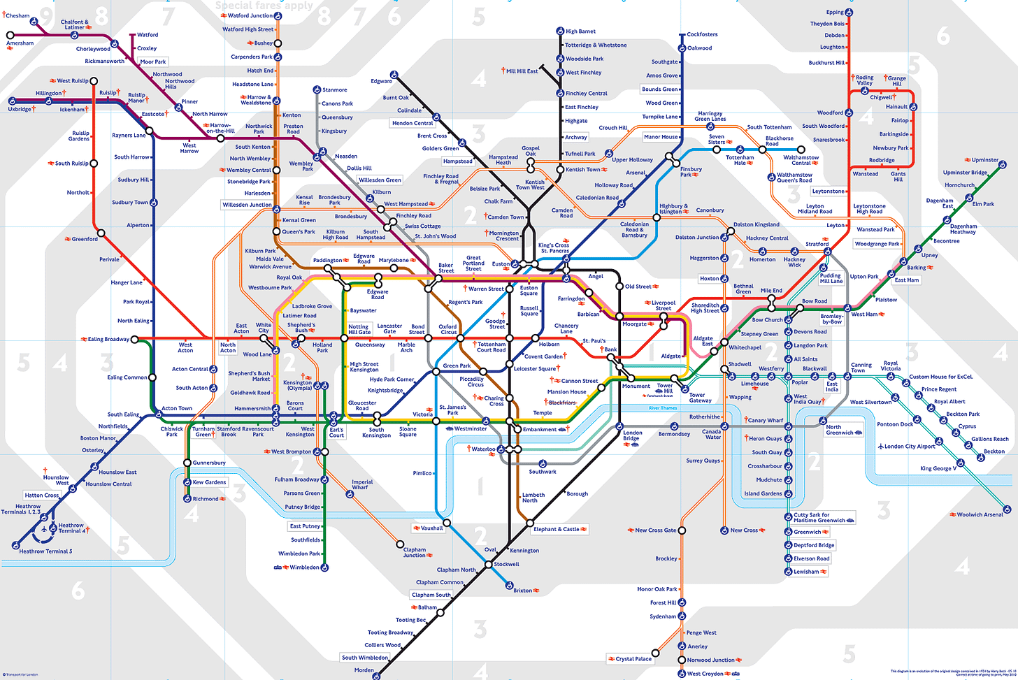 BBC - London - Travel - London Underground Map