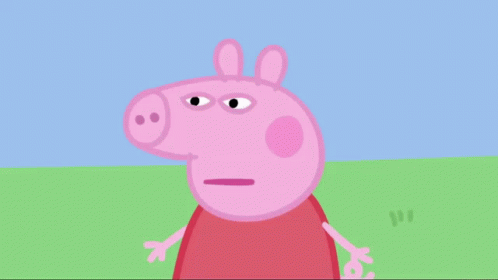 Peppa Pig Sad GIF - Peppa Pig Sad Side Eye - Discover & Share GIFs