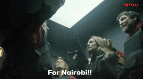 For Nairobi Money Heist GIF - For Nairobi Nairobi Money Heist - Discover & Share GIFs