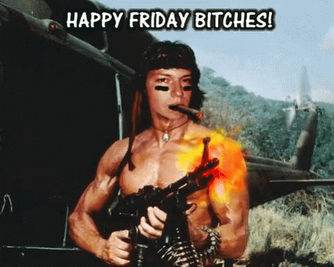 Happy Friday Bitches Weekend GIF - HappyFridayBitches Bitches Friday ...