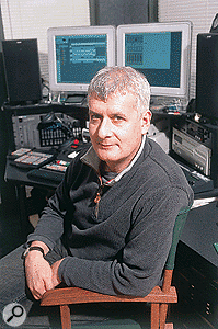 Steve Levine in his West London studio.