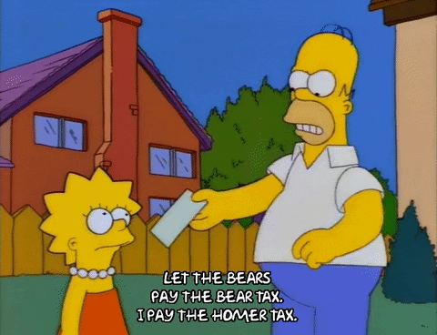 Homer-angry-at-tax GIFs - Get the best GIF on GIPHY