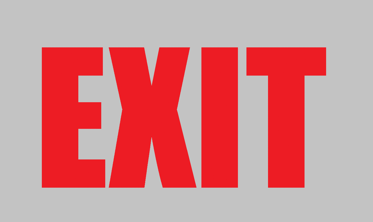 Flashing Exit sign by BuddyBoy600 on DeviantArt
