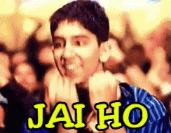Jai Ho GIF - Jaiho Slumdogmillionaire Devpatel - Discover & Share GIFs