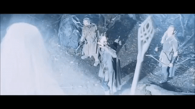 The Lord of the Rings: The Two Towers-Gandalf the White on Make a GIF
