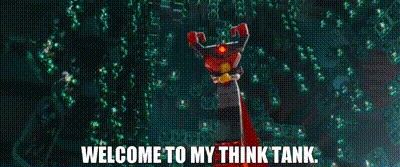 YARN | Welcome to my Think Tank. | The Lego Movie (2014) | Video gifs by  quotes | ab830cab | 紗