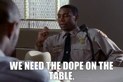 Dope on the table