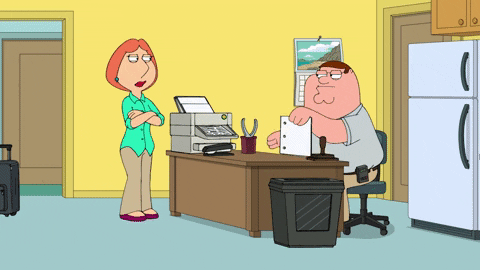 Home Working GIF by Family Guy - Find & Share on GIPHY