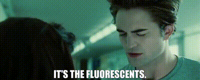 Image of It's the fluorescents.