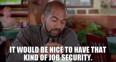YARN | It would be nice to have that kind of job security. | Office Space |  Video gifs by quotes | d52bca29 | 紗