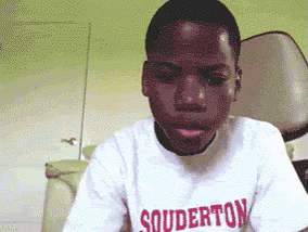 Black Kid GIF - Black Kid Scared - Discover & Share GIFs
