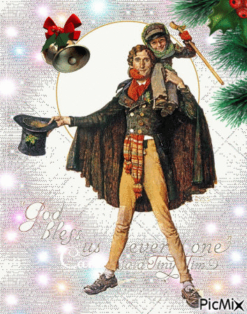 Tiny Tim and God Bless Us everyone - Free animated GIF - PicMix