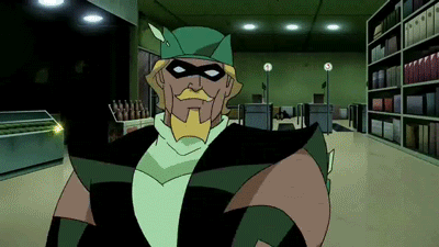 Green Arrow GIF - Justice League Unlimited | Green arrow, Justice league  unlimited, Justice league animated