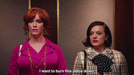 Christina hendricks joan holloway work GIF - Find on GIFER