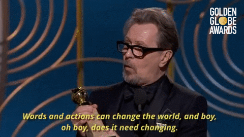 Gary Oldman Words And Action Can Change The World And Boy Oh Boy Does ...