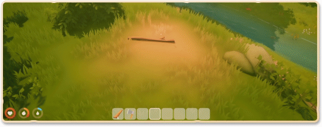 peaceful survival crafting and exploration game where players build self-sustaining eco-islands without combat or death.