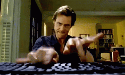 Jim Carrey Typing GIF - Jim Carrey Typing 0000 - Discover & Share GIFs