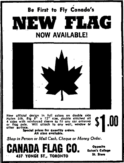 Canada, flag proposals