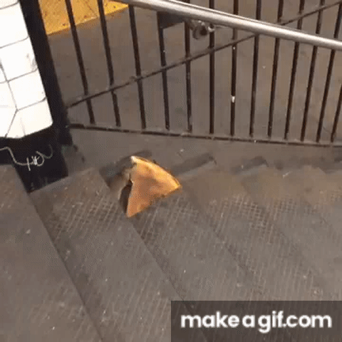 Gif of Pizza Rat