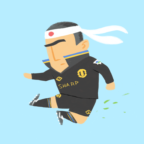 via GIPHY | Football gif, Motion graphics inspiration, Character design