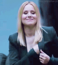 GIF kristen bell, simpsons, homer simpson, melhores GIFs animados nicki minaj, veronica mars, credit to who made it, f4af, baixe grátis seguir por seguir, buh, dedo medio 