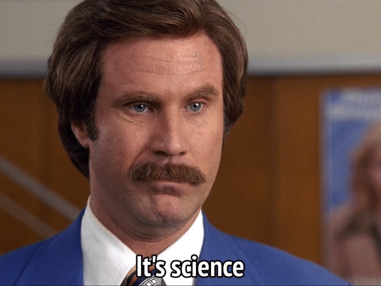 Anchorman The Legend Of Ron Burgundy - It's Science GIF by MikeyMo | Gfycat