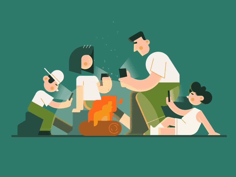 SOURCE: https://dribbble.com/shots/3529698-Spending-time-with-your-family