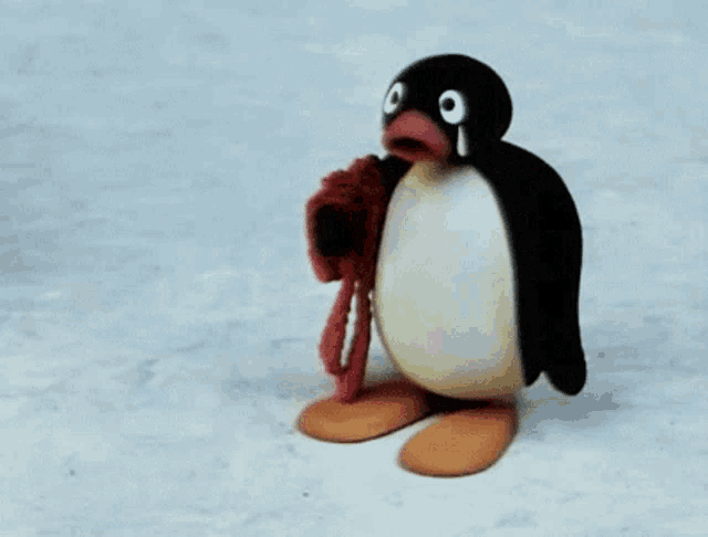 Pingu Penguin GIF - Pingu Penguin Crying - Discover & Share GIFs