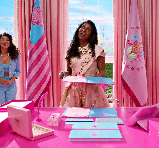 We're born to be real not perfect — sharonhawkins: ISSA RAE as President  Barbie ...