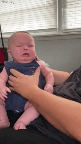 Cheese Slice Helps Baby Stop Crying GIF by ViralHog