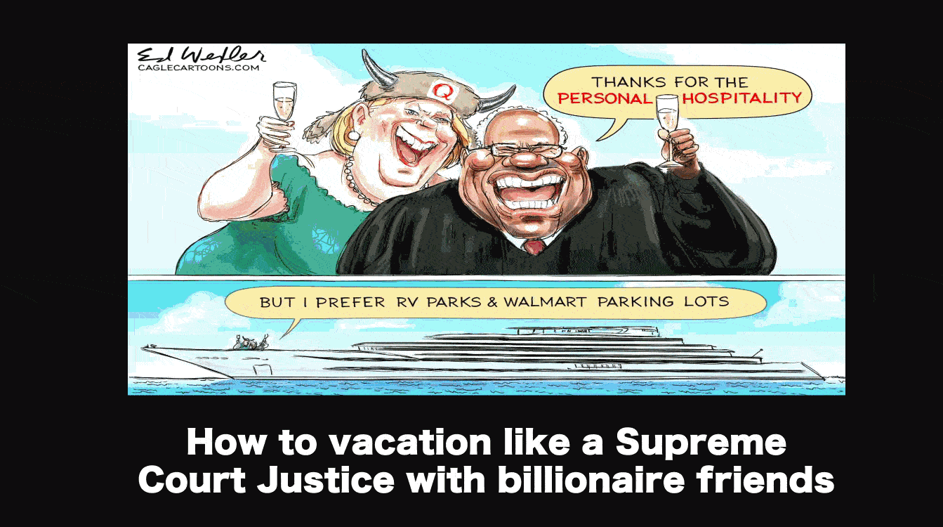 Vacation in luxury for free like a Supreme Court Justice