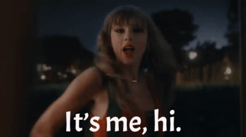 Its Me Hi Taylor Swift GIF - Its Me Hi Taylor Swift Antihero ...