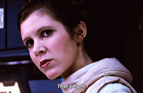 Princess Leia Empire Strikes Back GIFs | Tenor