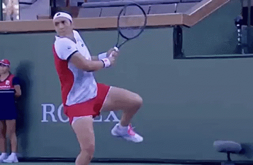 Ons Jabeur Backhand GIF - Ons Jabeur Backhand Jumping - Discover & Share  GIFs