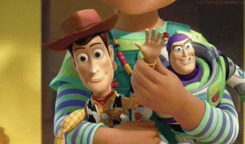 Andy Saying Bye To Woody & Buzz GIF - Toy Story Woody Buzz Lightyear -  Discover & Share GIFs