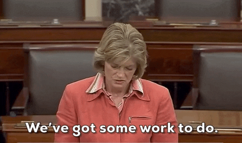 Lisa Murkowski Senate GIF by GIPHY News - Find & Share on GIPHY
