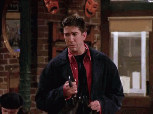 Ross Friends GIF - Ross Friends Hi - Discover & Share GIFs