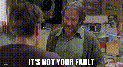YARN | It's not your fault | Good Will Hunting (1997) | Video gifs by  quotes | c1b72f35 | 紗