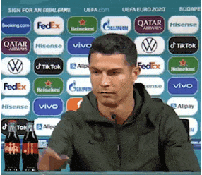 What happened between Coca-Cola and Cristiano Ronaldo? - Quora